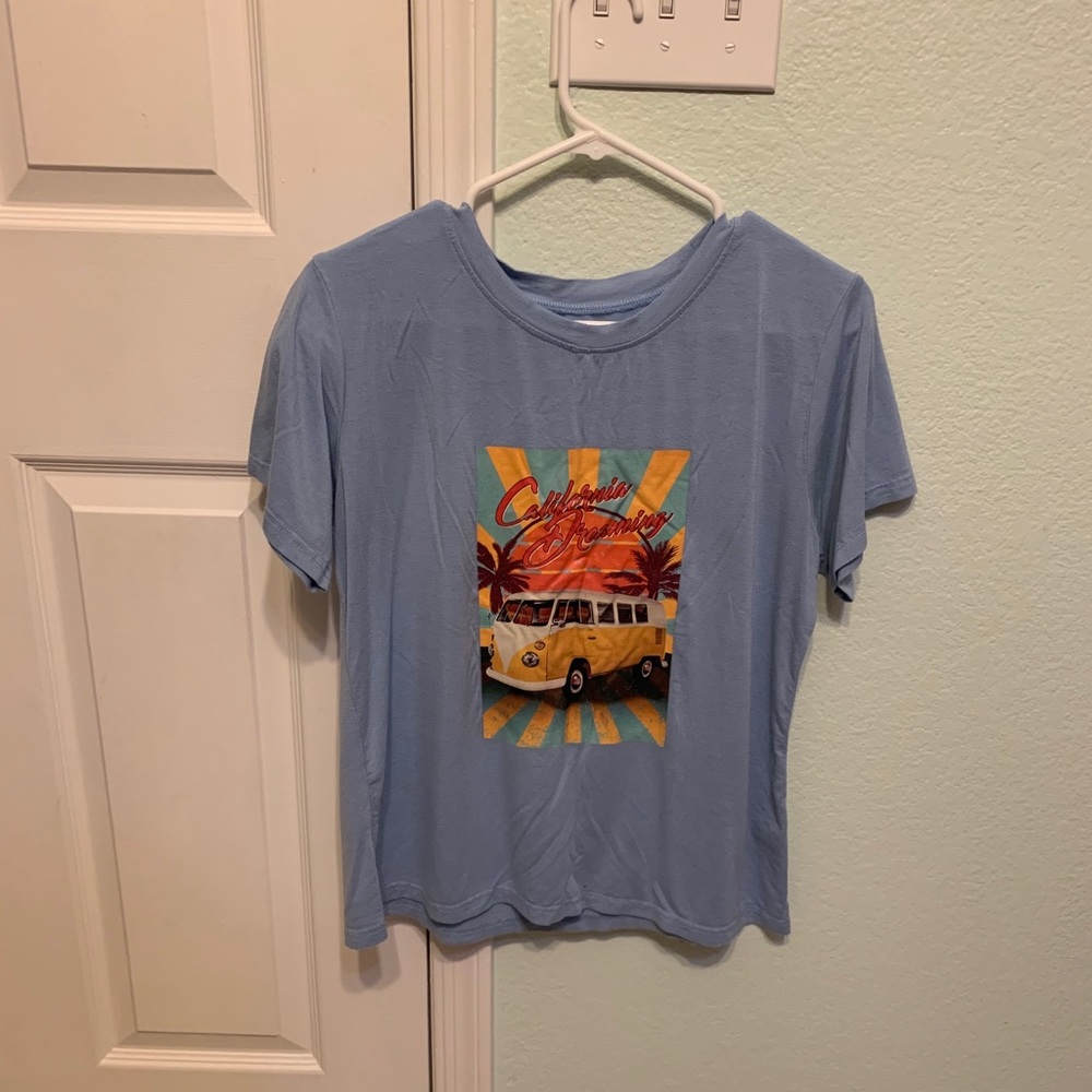 Light blue California Dreaming Tee Shirt